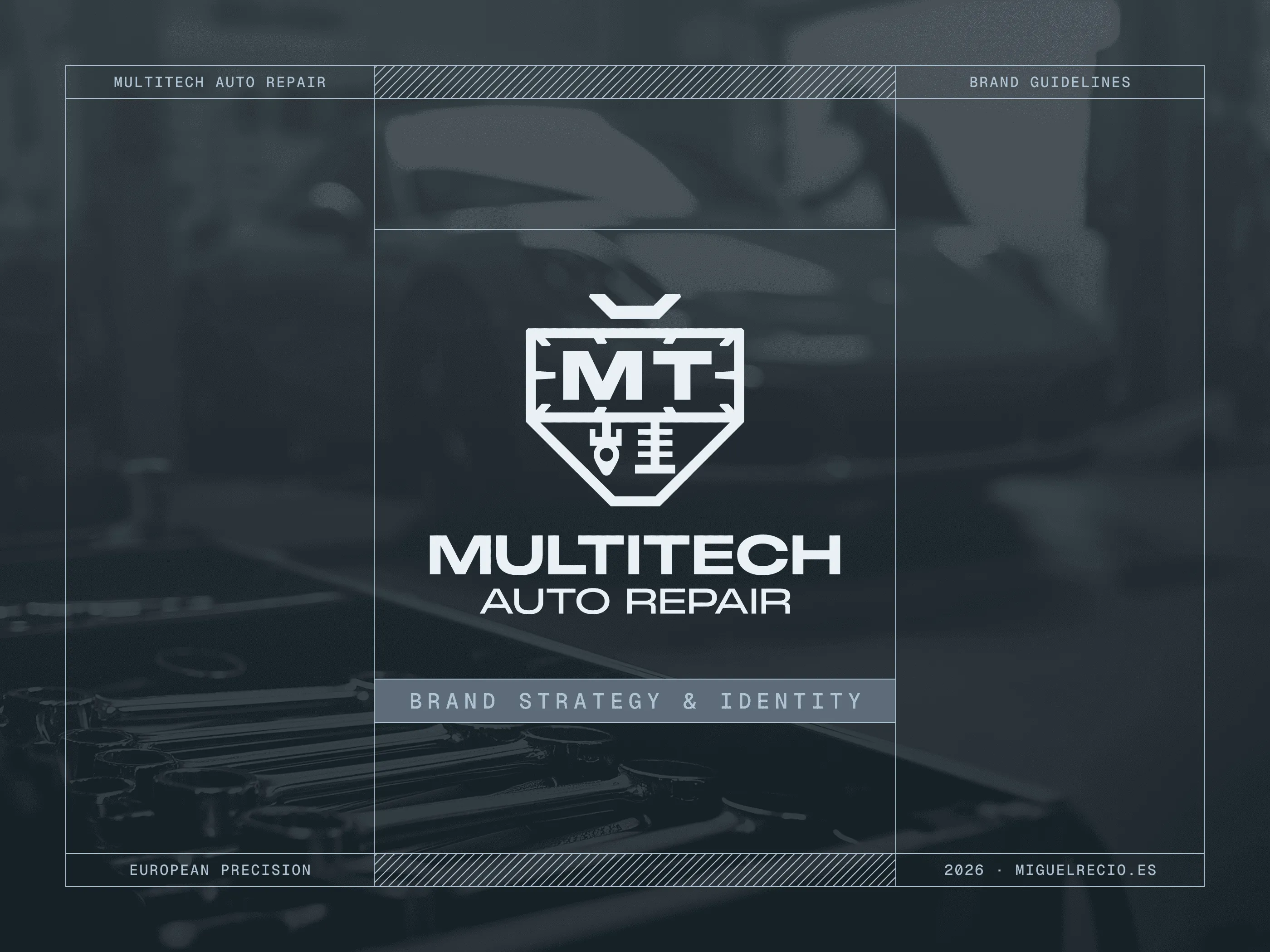 Multitech Auto Repair brand guidelines cover